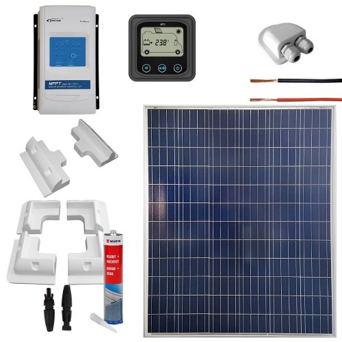 Kit fotovoltaico per camper 200Wp MPPT