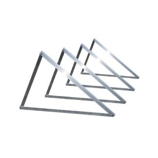 Triangolo HTF per fissaggio pannelli su tetto piano con inclinazione da 20° a 40°