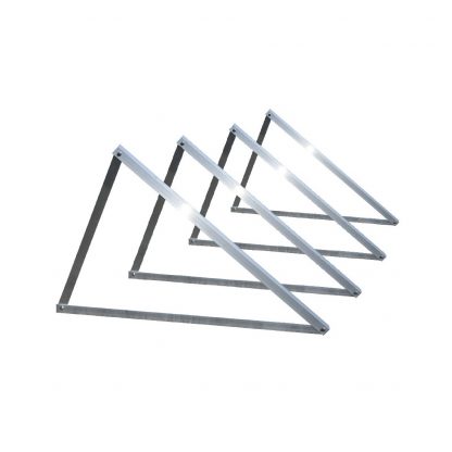 Triangolo HTF per fissaggio pannelli su tetto piano con inclinazione da 20° a 40°