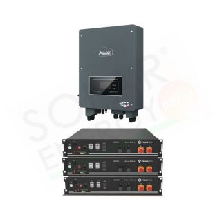 KIT ACCUMULO ZCS ZUCCHETTI – INVERTER AZZURRO HYD 3.0 E BATTERIE PYLONTECH 7.2 KWH