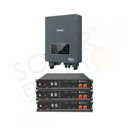 KIT ACCUMULO ZCS ZUCCHETTI – INVERTER AZZURRO HYD 3.0 E BATTERIE PYLONTECH 7.2 KWH