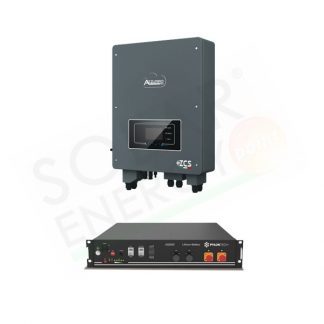 KIT ACCUMULO ZCS ZUCCHETTI - INVERTER AZZURRO HYD 6.0 E BATTERIA PYLONTECH 2.4 KWH