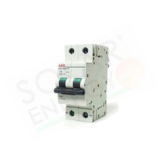 INTERRUTTORE AUTOMATICO MAGNETOTERMICO DC-AC 6 A 2P