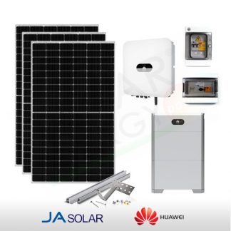 KIT FOTOVOLTAICO 6 KW JA SOLAR – HUAWEI CON ACCUMULO DA 5 KWH (COMPLETO)