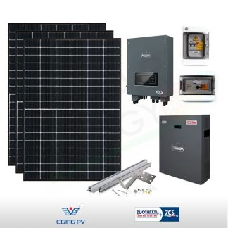 KIT FOTOVOLTAICO 6 KW EGING PV – ZCS CON ACCUMULO DA 5 KWH (COMPLETO)