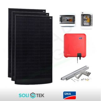 KIT FOTOVOLTAICO 5.8 KW SOLITEK – SMA (COMPLETO)