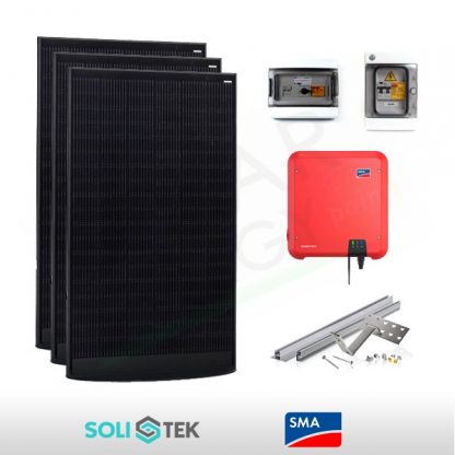 KIT FOTOVOLTAICO 5.8 KW SOLITEK – SMA (COMPLETO)