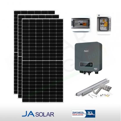 KIT FOTOVOLTAICO 2.7 kW JA SOLAR – ZCS (COMPLETO)