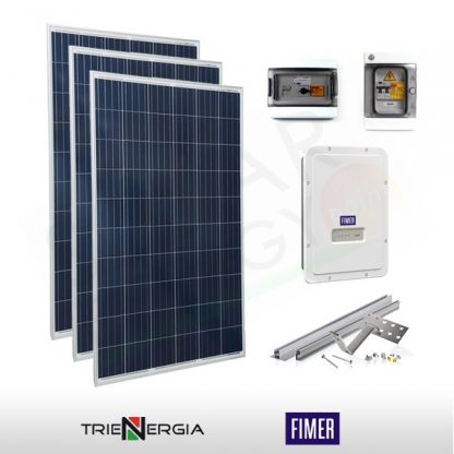 KIT FOTOVOLTAICO 1 KW TRIENERGIA – FIMER (COMPLETO)