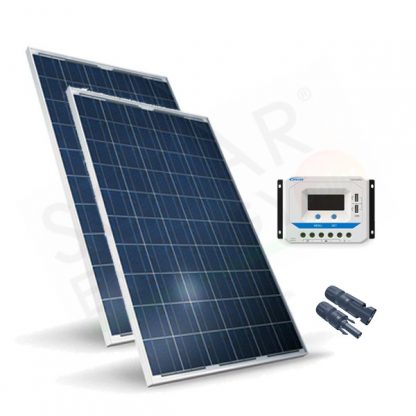 KIT SOLARE BASE 560W 24V – MODULI FOTOVOLTAICI 560W E REGOLATORE 30A PWM