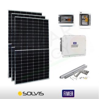 KIT FOTOVOLTAICO 6 KW SOLVIS – FIMER (COMPLETO)