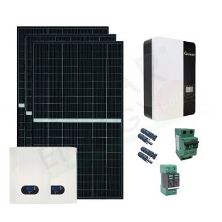 KIT FOTOVOLTAICO OFF-GRID 4 KW 48V CON BATTERIE LITIO 14.4 KWH