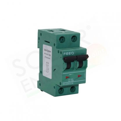 INTERRUTTORE AUTOMATICO MAGNETOTERMICO CC 800 VDC 16 A 2P