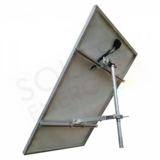 SUPPORTO DI FISSAGGIO TESTAPALO PER PANNELLI SOLARI FOTOVOLTAICI DA 190W A 340W FISSO 45°