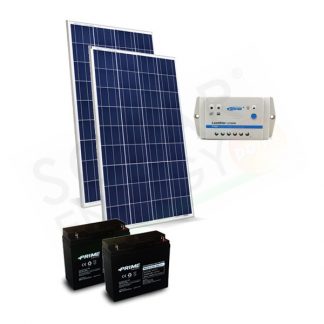 KIT SOLARE CANCELLI ELETTRICI 60W 24V