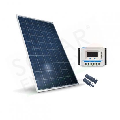 KIT SOLARE BASE 280W 24V – MODULO FOTOVOLTAICO 280W E REGOLATORE 10A PWM