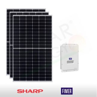 KIT FOTOVOLTAICO 3.3 KW SHARP – FIMER