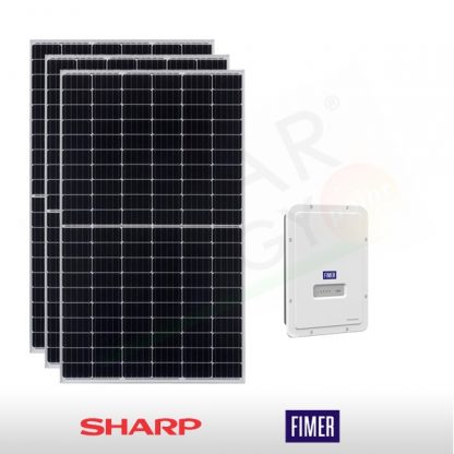 KIT FOTOVOLTAICO 3.3 KW SHARP – FIMER