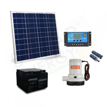 KIT SOLARE IRRIGAZIONE 50W 12V ALTEZZA 3