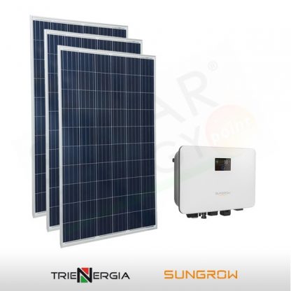 KIT FOTOVOLTAICO 2.5 kW TRIENERGIA – SUNGROW