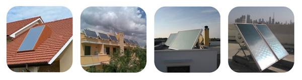 CMG Solari Kit New Efficient NEX 151-2.5 Tetto piano – Sistema a condensazione 150 litri