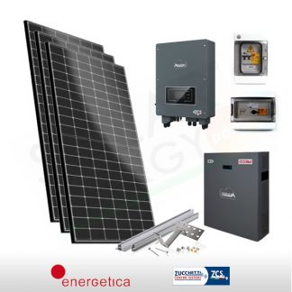 KIT FOTOVOLTAICO 6 KW ENERGETICA – ZCS CON ACCUMULO DA 5 KWH (COMPLETO)