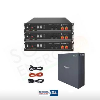 KIT BATTERIE PYLONTECH US2000 7.2 KWH PLUS BOX ZCS E CAVI