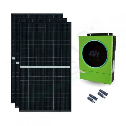 KIT FOTOVOLTAICO OFF-GRID BASE 3000W 48V CON MODULI MONOCRISTALLINI