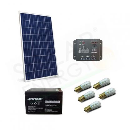 KIT SOLARE VOTIVO 20W PANNELLO FOTOVOLTAICO LED