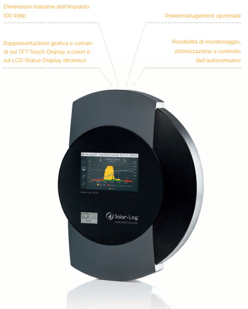 Solar-Log 1200 – Monitoraggio fotovoltaico fino a 100 kWp 