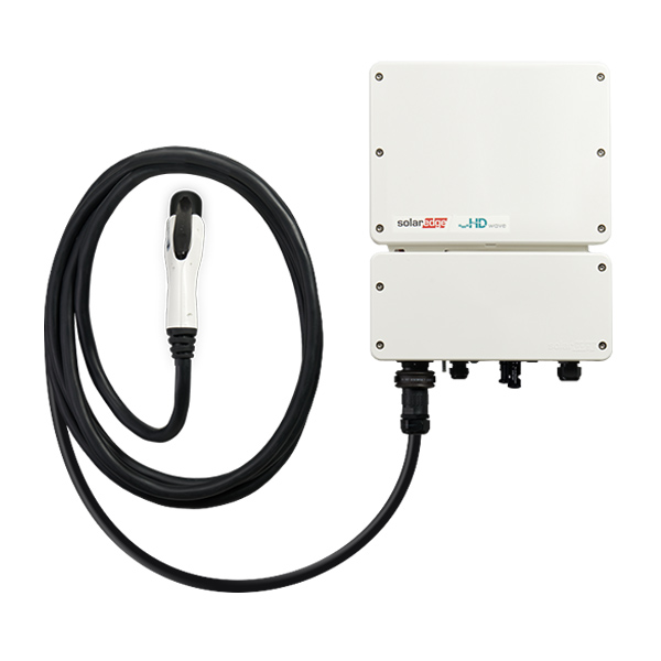 Solaredge Home Ev Charger 22 kW – Wallbox con cavo da 6 m spina tipo 2 (RFID e MID)