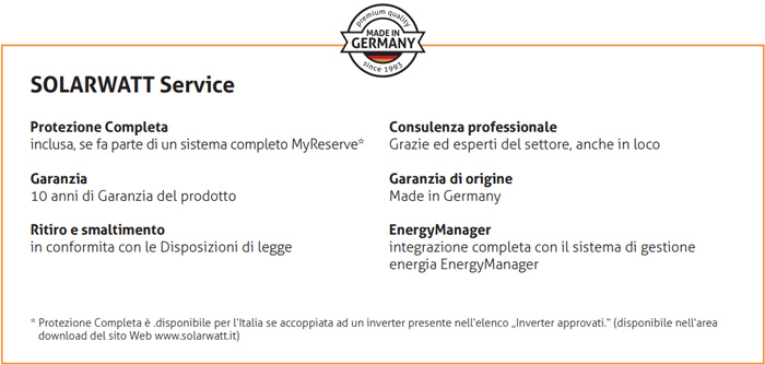 Solarwatt MyReserve Command 25 Convertitore ad alta efficienza 