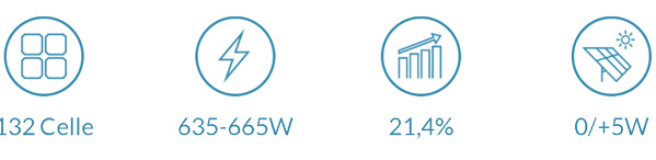 Trina Solar Vertex TSM-650DE21 – Modulo fotovoltaico monocristallino 650 W 