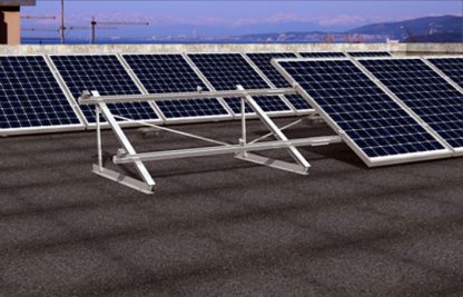 Profilo in alluminio SolarFish 3,35 mt per impianti fotovoltaici