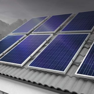 PROFILO DI MONTAGGIO RAPIDO IN ALLUMINIO PER PANNELLI FOTOVOLTAICI