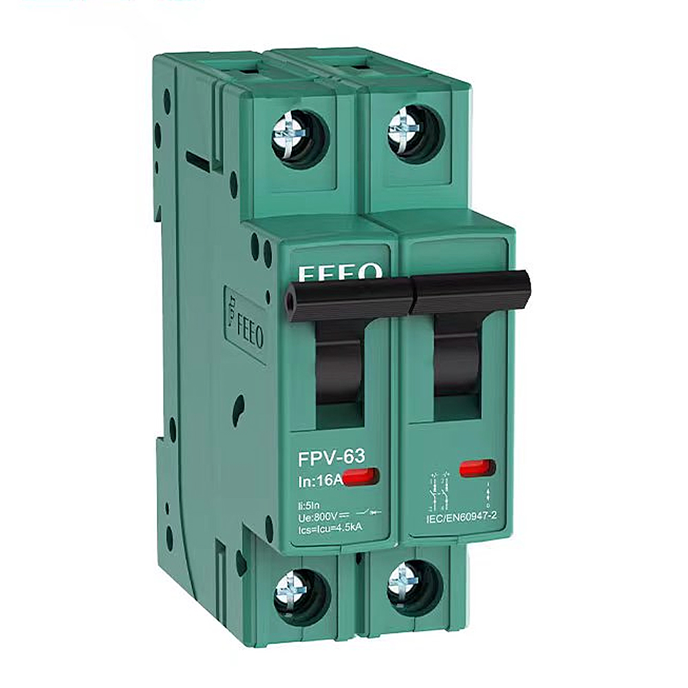 Interruttore magnetotermico 10A 800V DC Curva C | FEEO