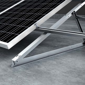 MK009 Supporto fotovoltaico triangolare per moduli in verticale
