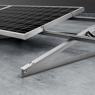 MK010 Supporto fotovoltaico triangolare per moduli in orizzontale
