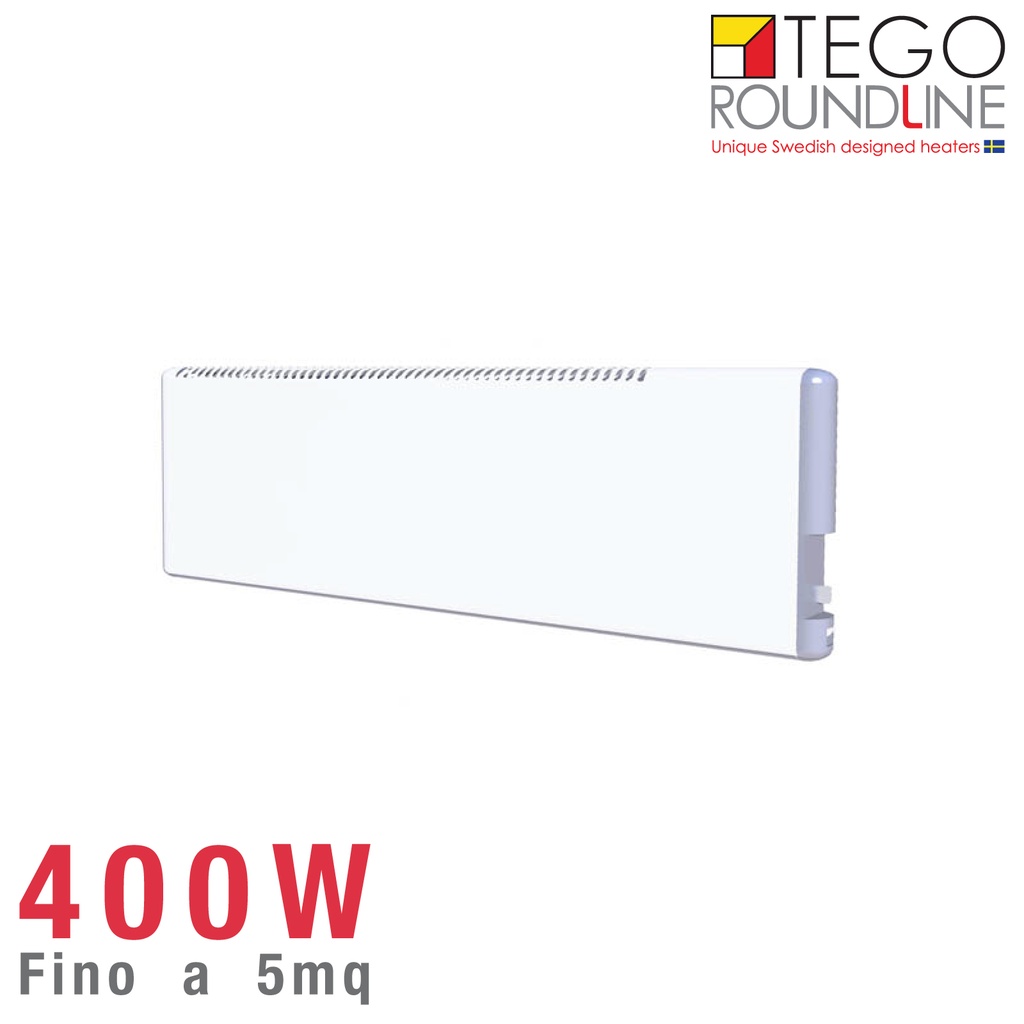 Radiatore svedese 400W basso consumo | h. 20cm | fino 5 m²