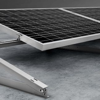 MK011 Supporto fotovoltaico triangolare capannoni industriali