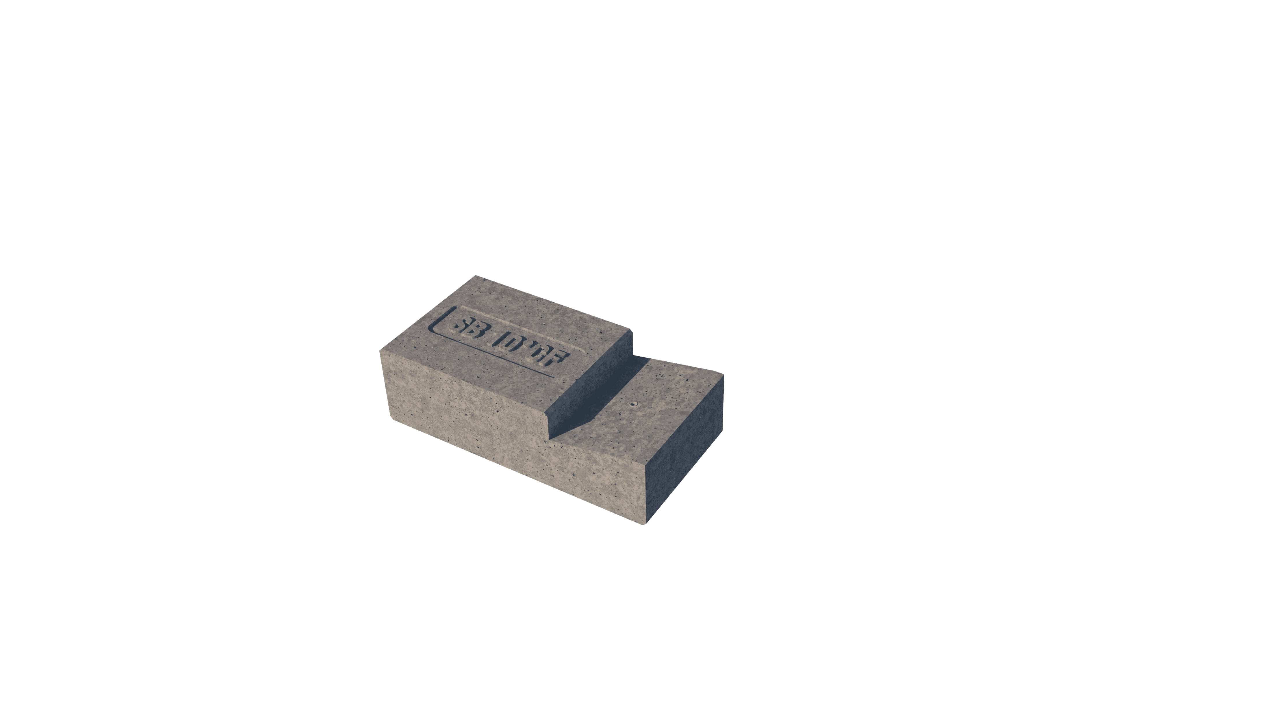 Zavorre CONNECT 10° orizzontale per fotovoltaico su tetti piani 23010.CF
