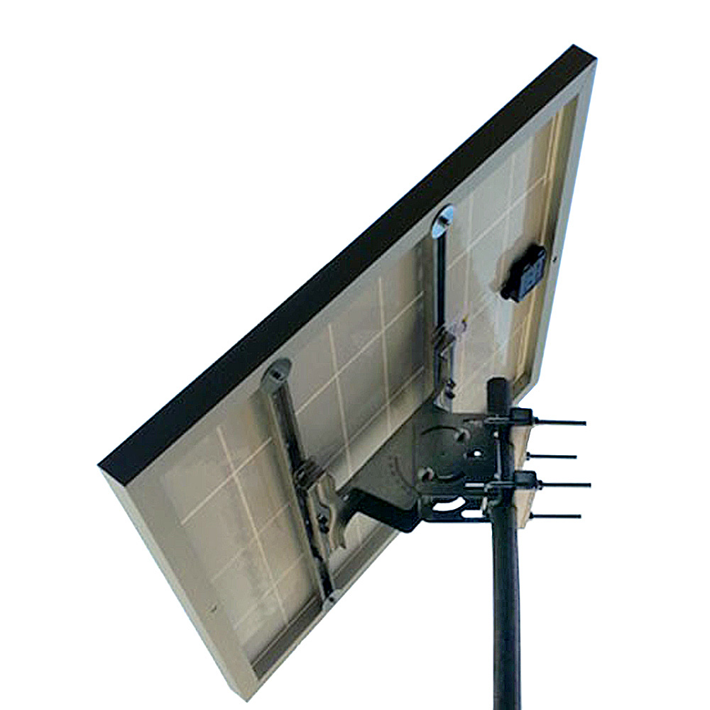 Supporto testapalo per pannelli fotovoltaici di larghezza massima di 70 cm