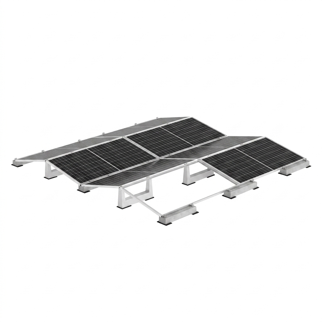 Zavorre per fotovoltaico EASYWEST 10° su tetti piani